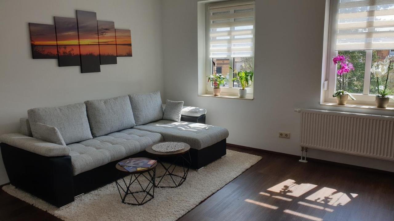 Seensucht & Urlaubstraeume, Ferienwohnung "Seerose" Grossraeschen Exteriör bild